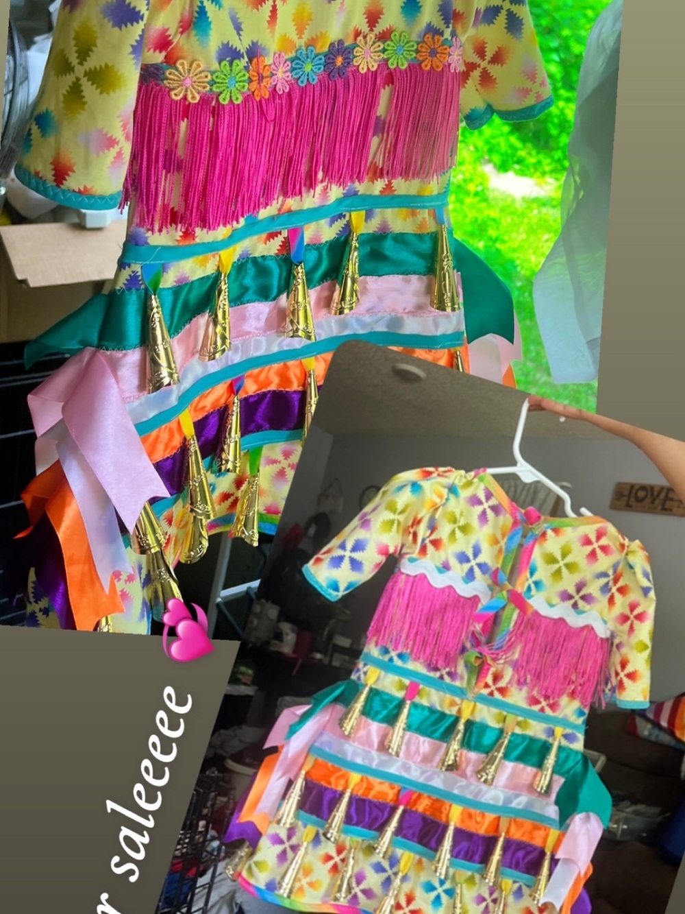 Authentic Native American Made Jingle Dress